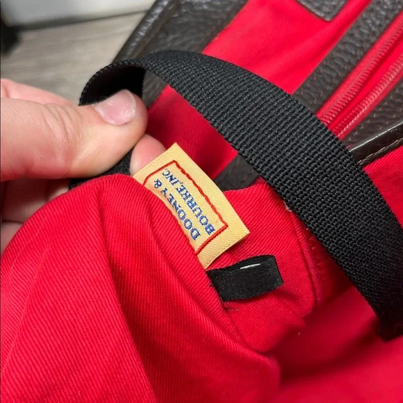 Dooney & Bourke brown leather large brown tote bag - Picture 8 of 15